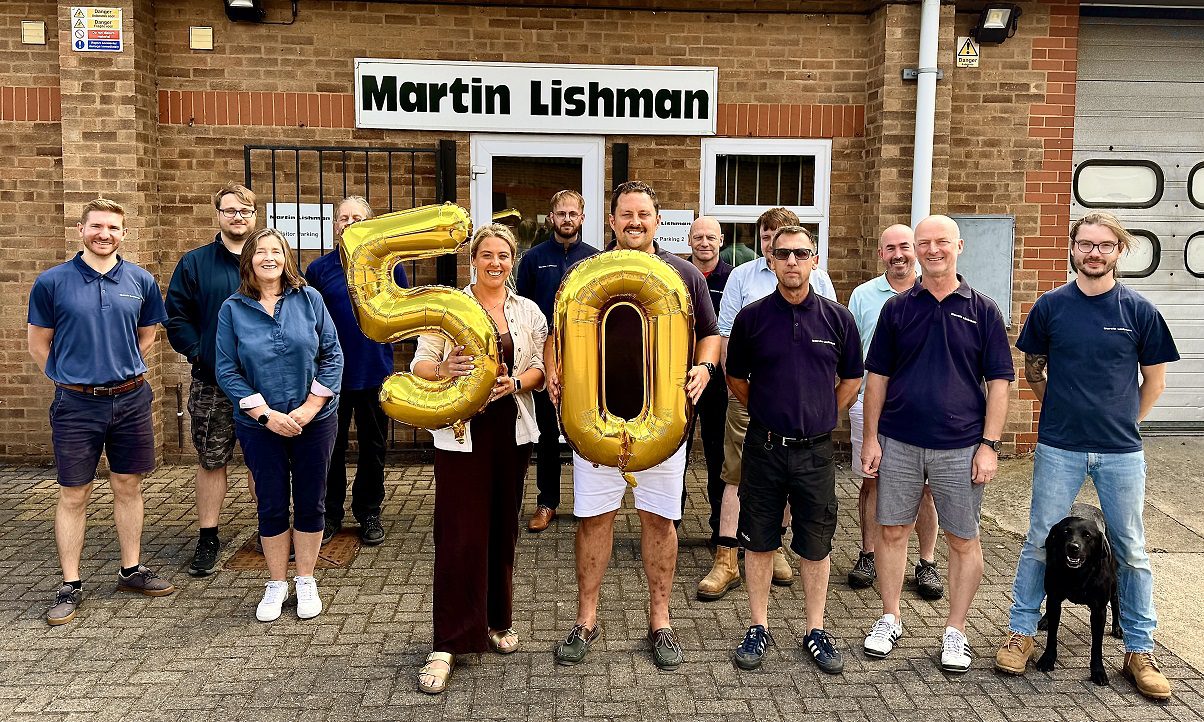 Fifty-year milestone for Martin Lishman