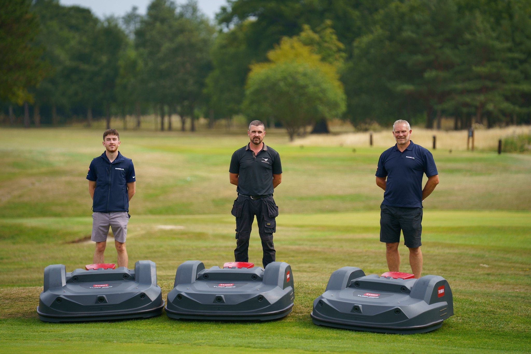 First journeys for Toro robot mowers