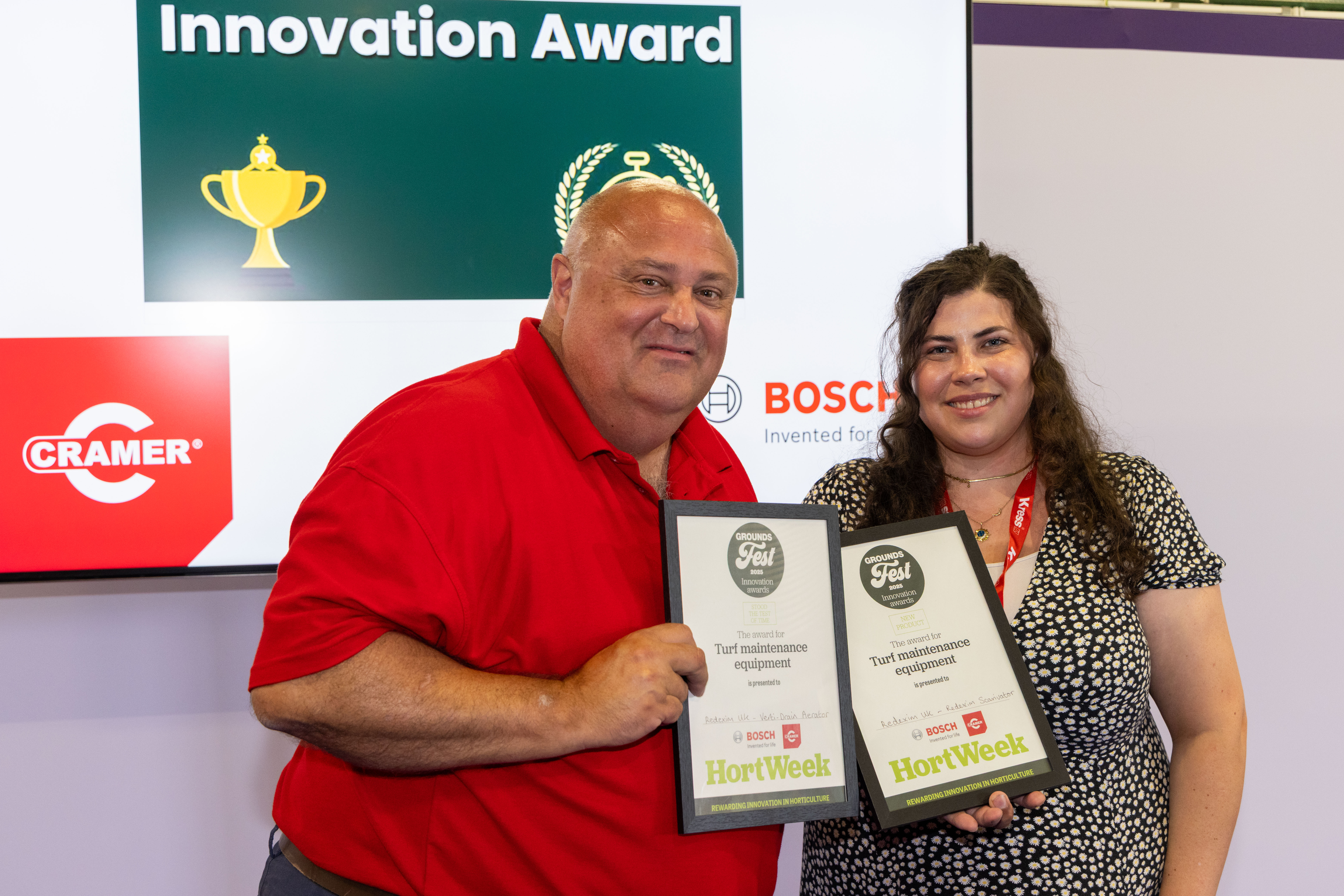 Redexim double victory in GroundsFest innovation awards