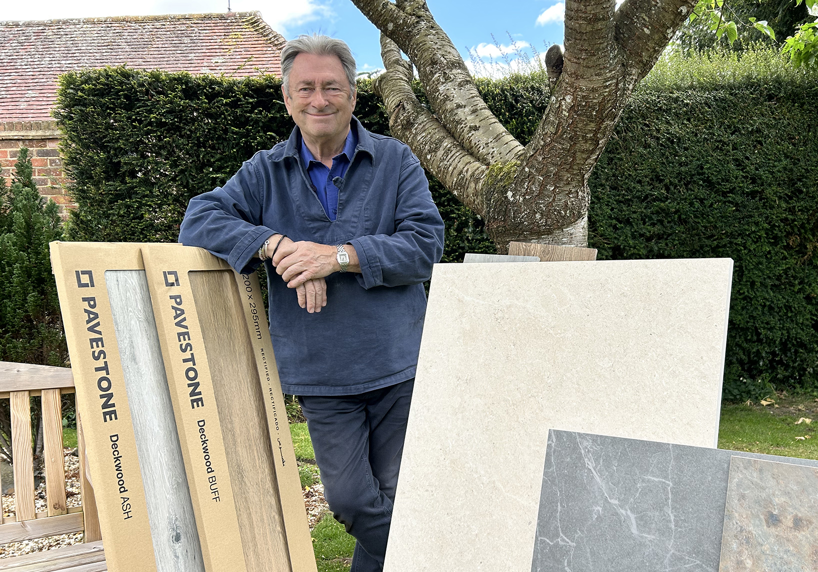 Pavestone UK Partners With Alan Titchmarsh’s New YouTube Channel As Official Supplier