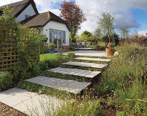 A Golden Blend Of Soft And Hard Landscaping