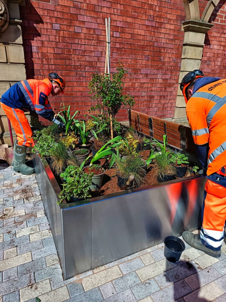 Green-Tech Supports DTMS With Sustainable Landscape Solutions For Goole Town Centre Regeneration