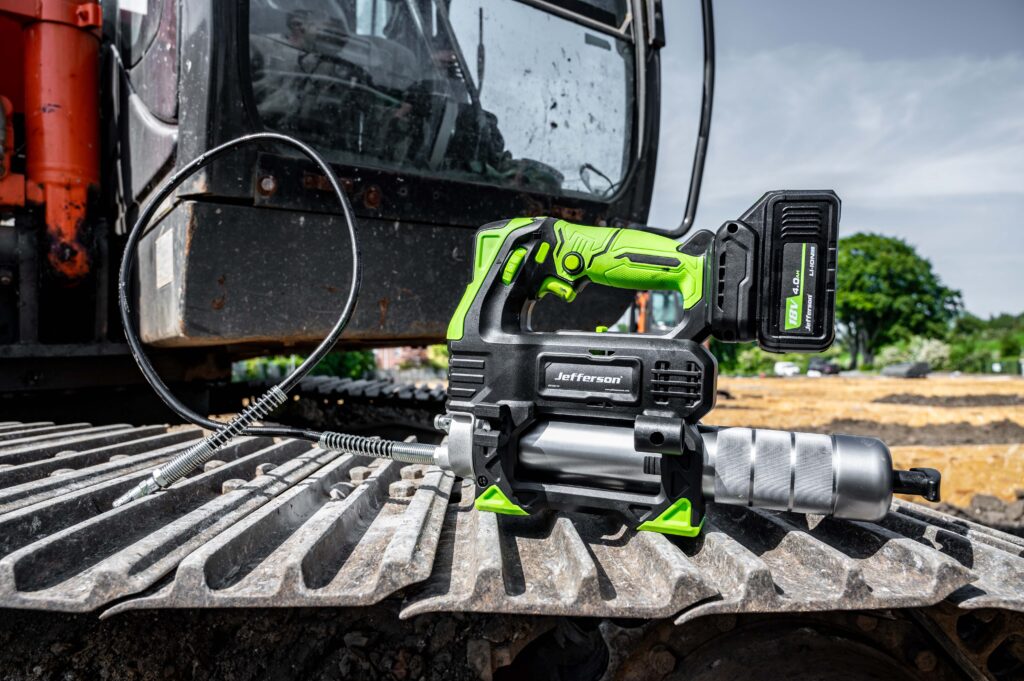 Grease Like Lightning! Jefferson Tools Launches New Cordless Grease Gun